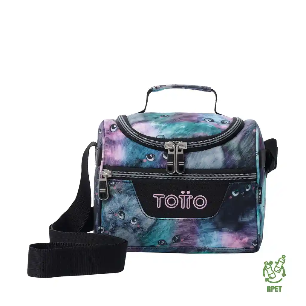 Lonchera Pizarra Gris Con Aislamiento Térmico