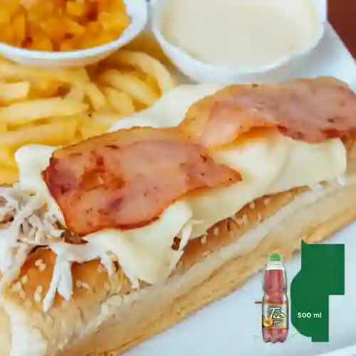 Combo Choriperro + Mr Tea Durazno 500 ml