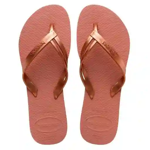 Sandalias Havaianas Elegance Mujer Rosa Crocus Talla 39/40