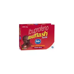 Mk Ibuflash Forte Cápsulas Líquidas (400 mg)