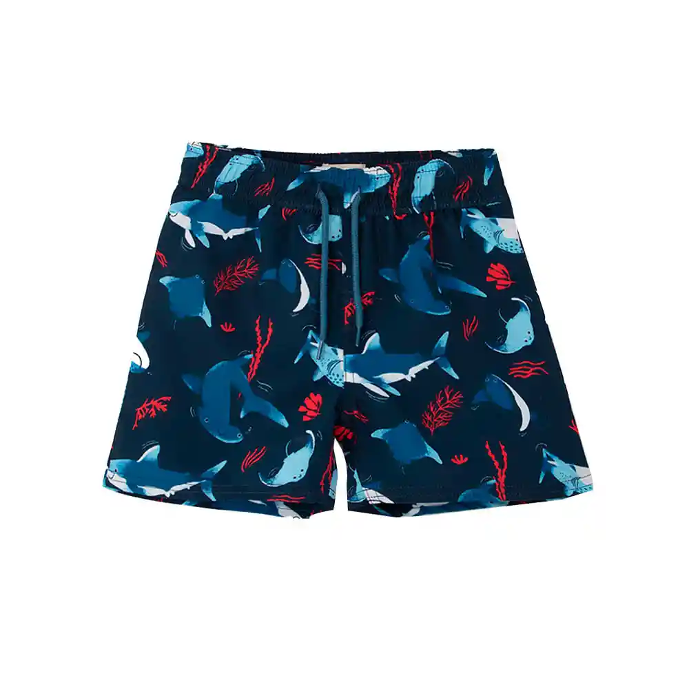 Pantaloneta de Baño Cintura Elastica Bebito Jubu Baby Fresh Talla 2t