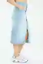 Falda Midi Botones