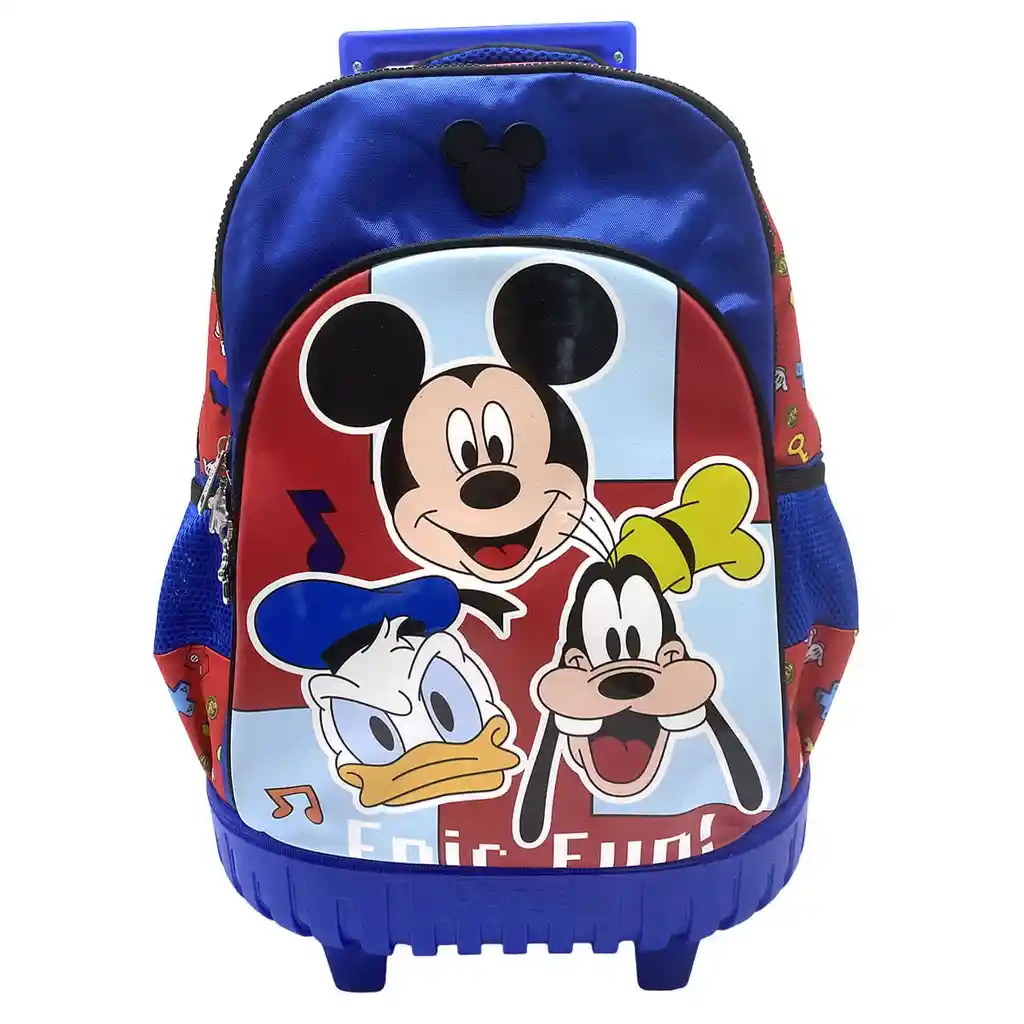 Morral Súper Con Ruedas Mickey Mouse And Friends