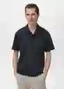 Camiseta Polo Londonp Navy Talla L Hombre Mango