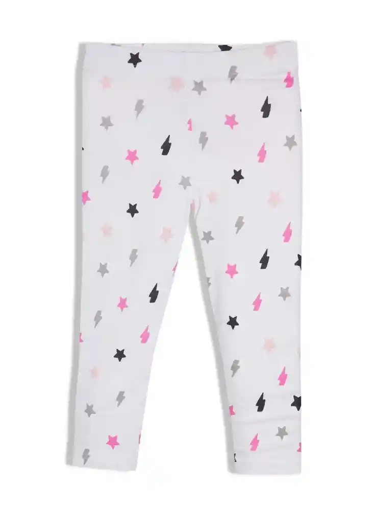 Pantalon Largo Bebe 24 - Blanco