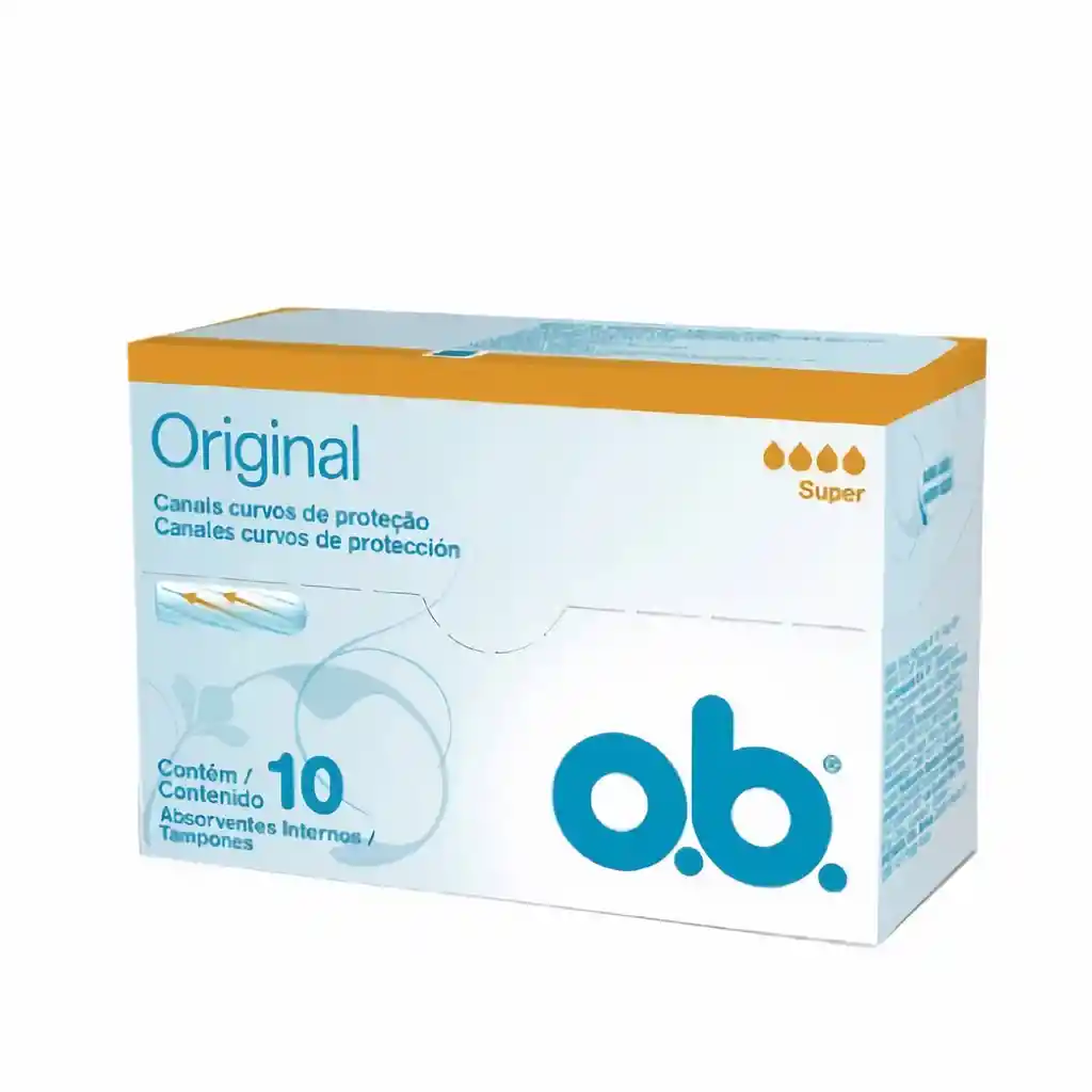 Tampón O.B. Original Súper 10 Unidades