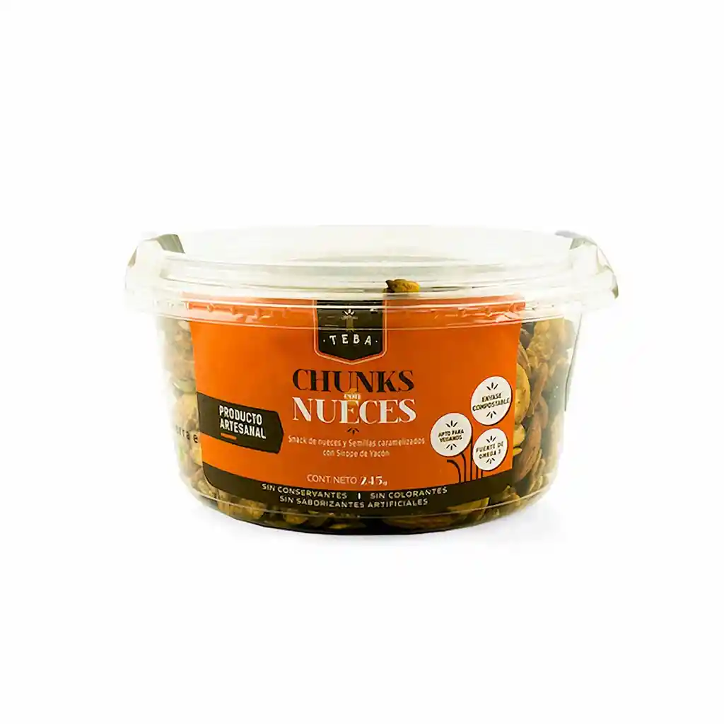 Teba Chunks Con Nueces