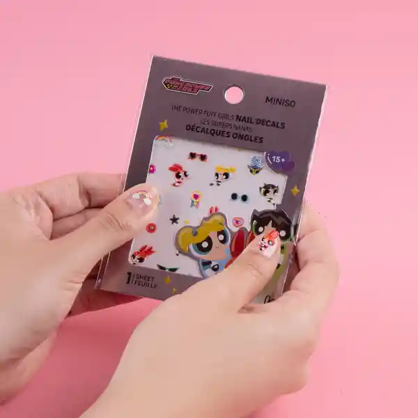 Sticker Uñas Serie Las Chicas Superpoderosas Miniso