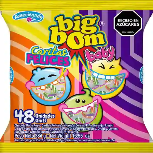 Big Bom Caramelo Bombón Amerycandy