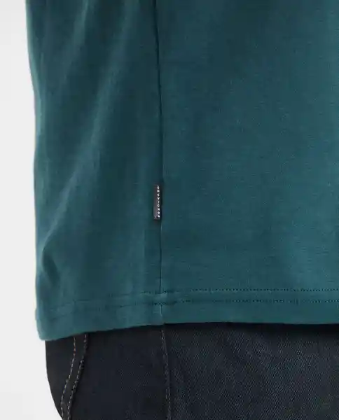 Camiseta Basic Colors Verde Nafta Ultra Oscuro T. M Chevignon