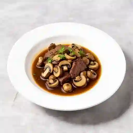Baby Beef en Champiñones Frescos