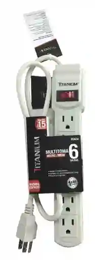 Multitoma Timer Mecánico Cable 90 Cm