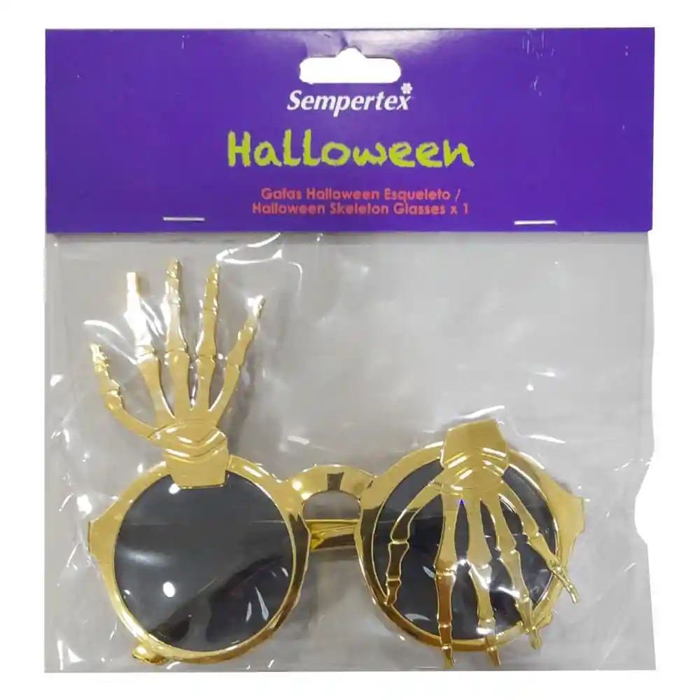 Gafas Halloween Esqueleto Sempertex 7703340424347