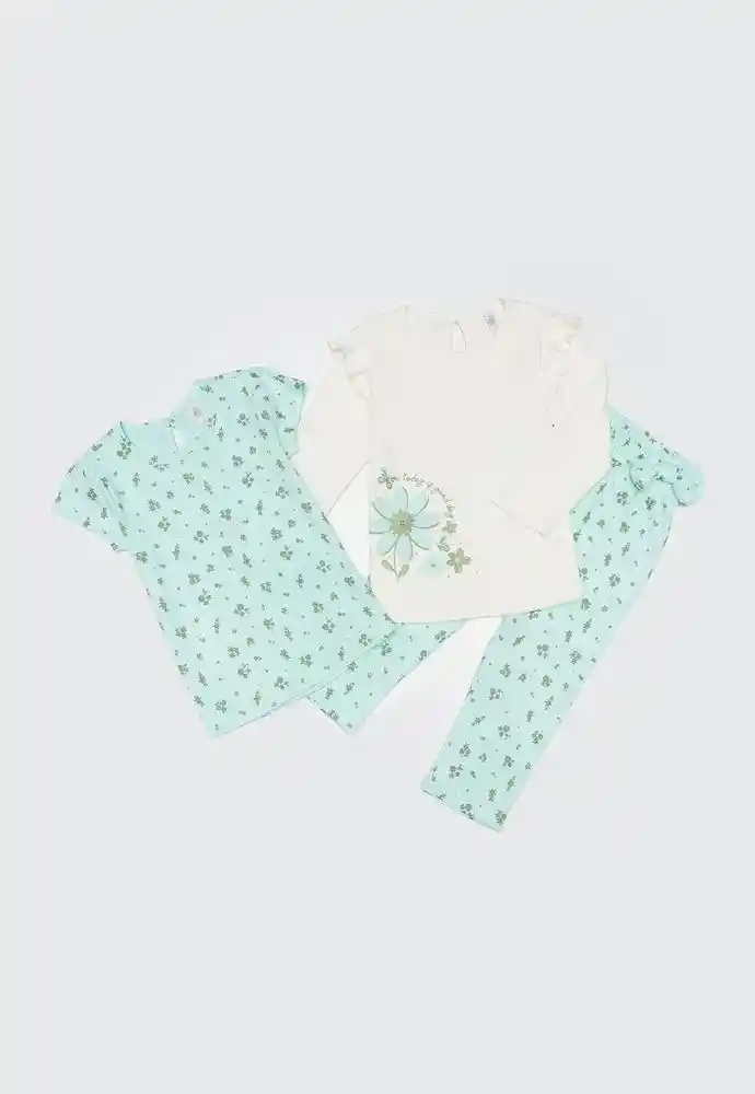 Conjunto 3 Piezas 0/3 Meses-estamp 2