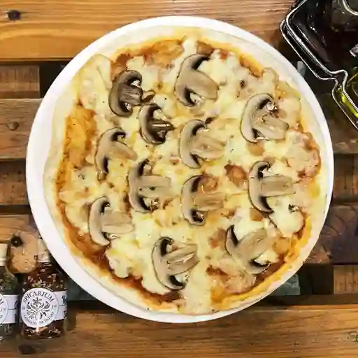 Pizza Queso-Champiñones