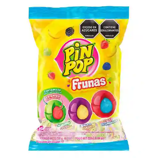 Pin Pop Caramelo Sabores Surtidos