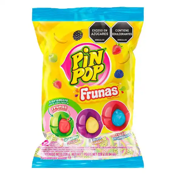 Pin Pop Caramelo Sabores Surtidos