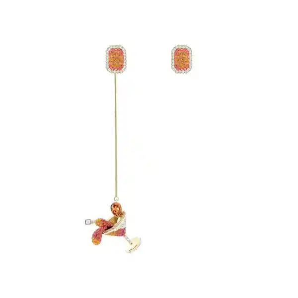 Swarovski Aretes de Mujer Oro 457499