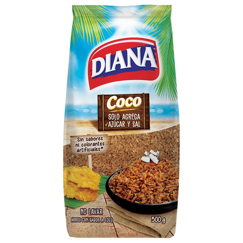Diana Arroz con Sabor a Coco 500 g