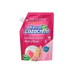 Blancox Lavaloza Líquido con Aloe y Rosas