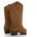Botas Albas Camel Talla 40 Niñas Mango