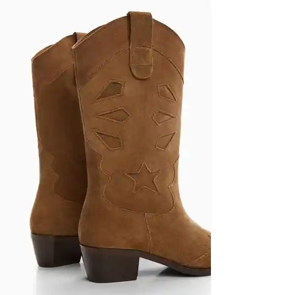 Botas Albas Camel Talla 40 Niñas Mango
