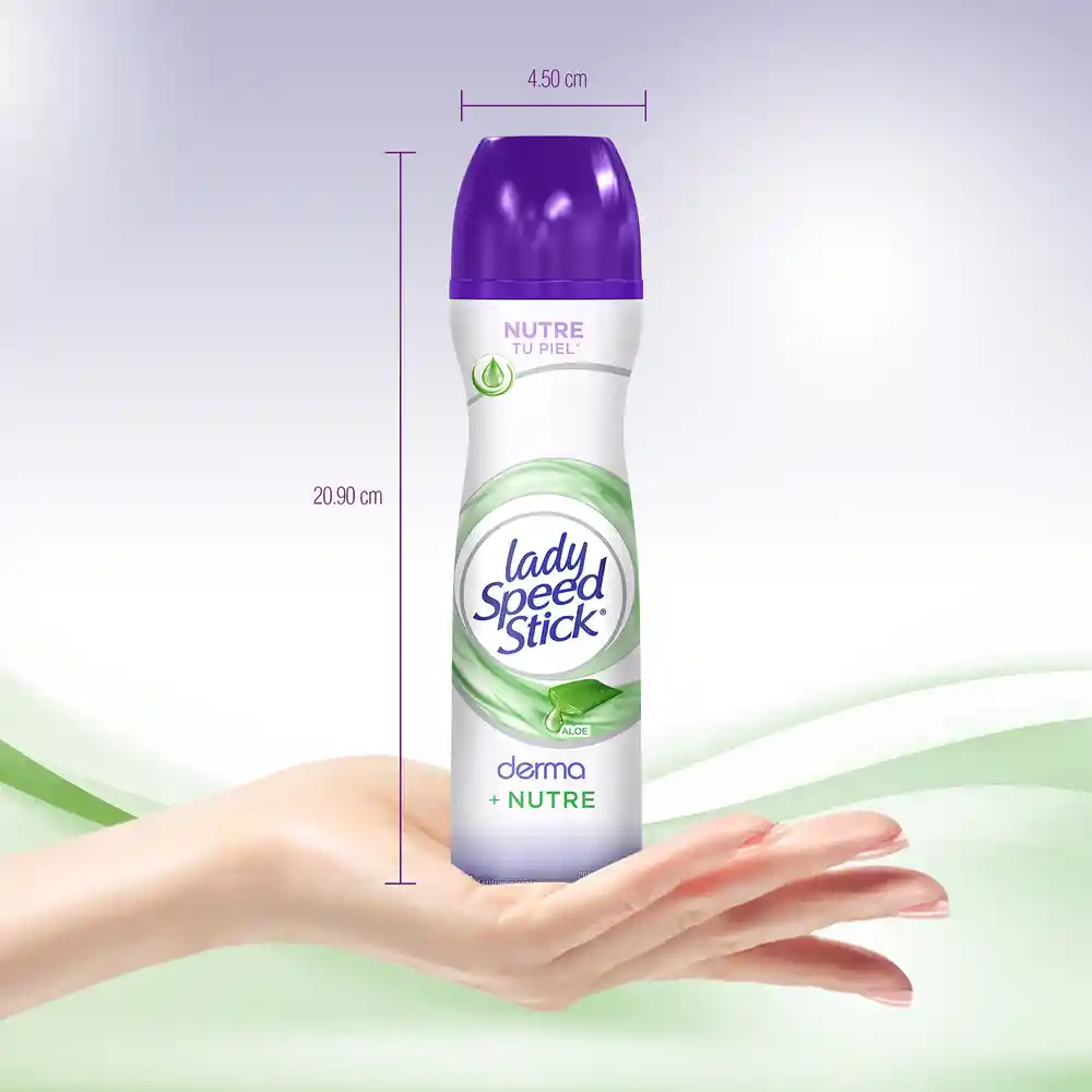 Lady Speed Stick Desodorante Derma Aloe Aerosol 