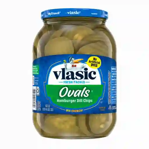 Vlasic Pepinillo Óvalos Rebanado Encurtidos Eneldo 1.36 L