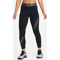 Nike Leggings Dri-Fit 7/8 Tght Para Mujer Negro Talla XS