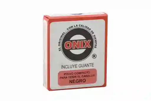 Onix Polvo Compacto Para Teñir El Cabello Negro