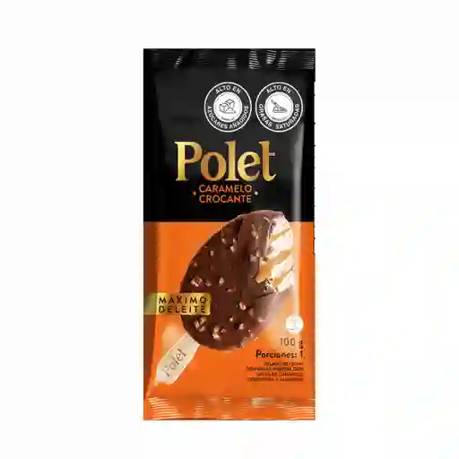 Polet Paleta Caramelo Crocante