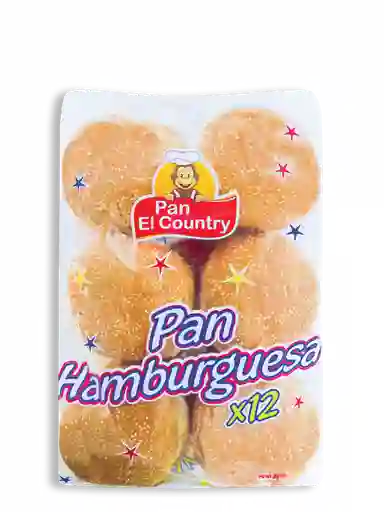 Pan El Country Pan Hamburguesa