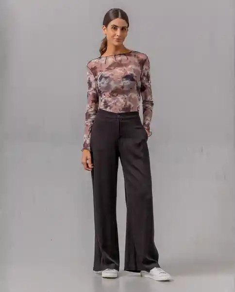 Pantalón Mujer Negro 6 260F003_NEG194007 Rifle