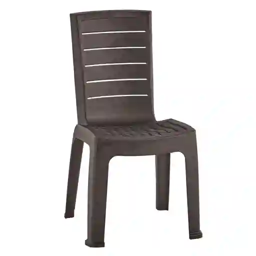 Silla Nova Wengue Polipropileno 85.5x54x47.5 Cm Vanyplas