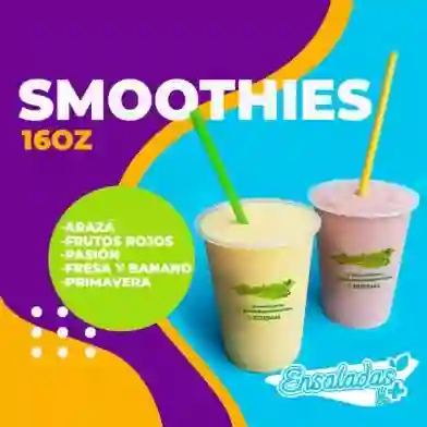 Smoothie Fresa y Banano 16 Oz