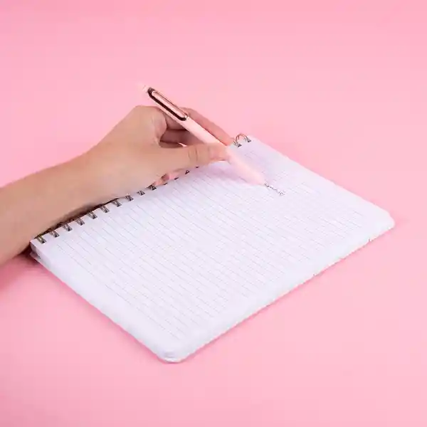 Set de Esfero Serie Rose Gold Miniso