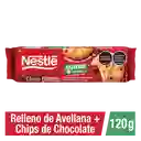 Galletas Choco Cookies NESTLÉ rellenas de avellana y chips x 120g