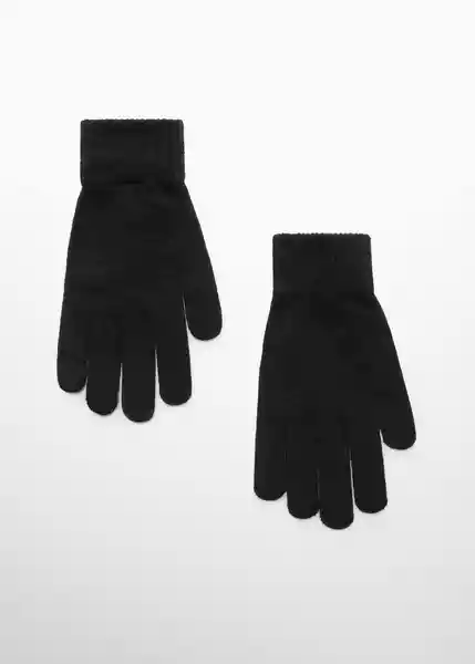 Guantes Screen Negro Talla 99 Niños Mango