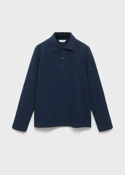 Polo Dani1 Navy Talla 12 Niños Mango