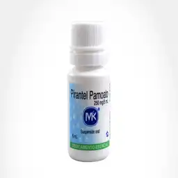 Mk Pirantel Pamoato Suspensión Oral ( 5 mL)