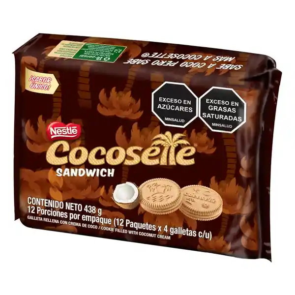 Cocosette Galletas Sándwich Rellenas