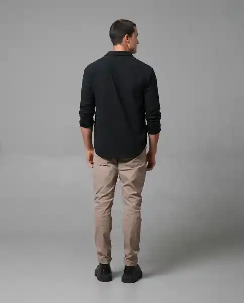 Camisa Hombre Negro L 112 112G014_NEG194007 Rifle