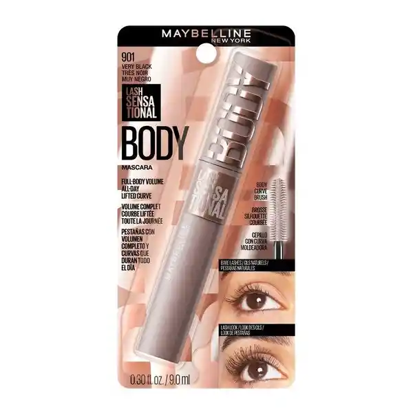 Maybelline Mascara De Pestañas Body Lash 9 ml