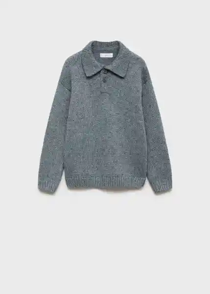 Suéter Jersey Veten Gris Medio Vigoré Talla 12 Niños Mango