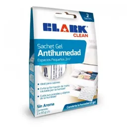 Absorbente Humedad Clark 2 Sachet - 60 Gr.