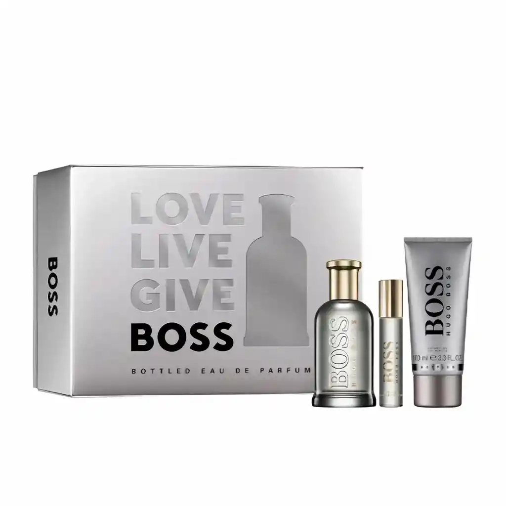 Hugo Boss Estuche Bottled Edp For Men 100 Ml + 100 Ml +
