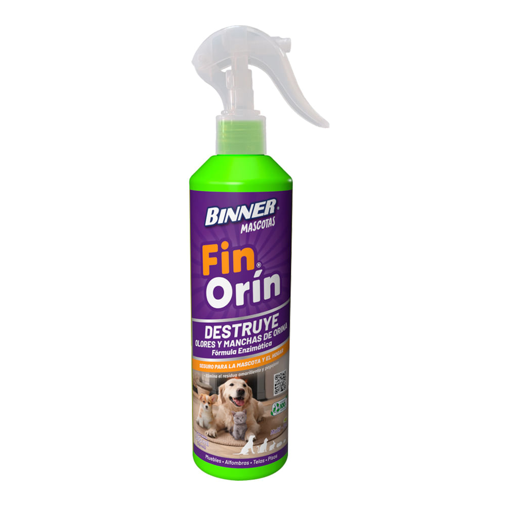Eliminador de Olores Binner Fin Orín Manchas 300 ml