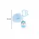 Llavero Hachiware Chiikawa Elf Light Pendant Azul Claro Miniso
