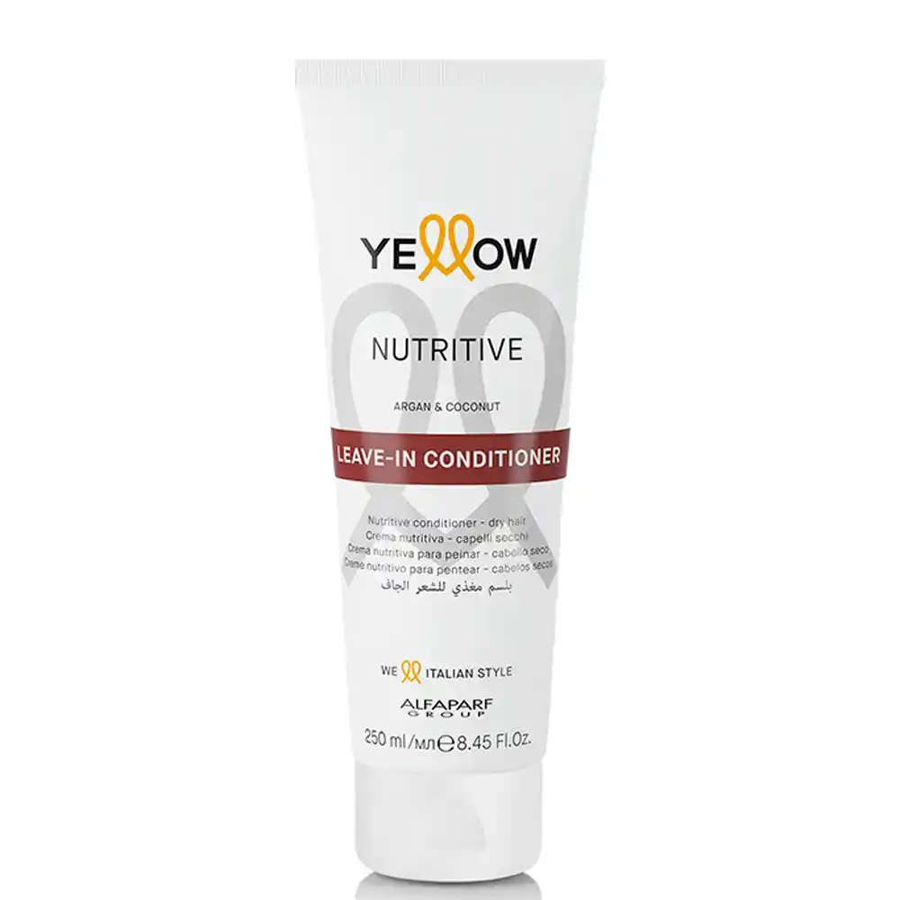 Yellow Crema para Peinar Nutritive Argan & Coconut