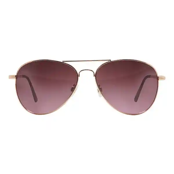 L. A. Express Lentes de Sol Dolly Aviador Oro Rosado